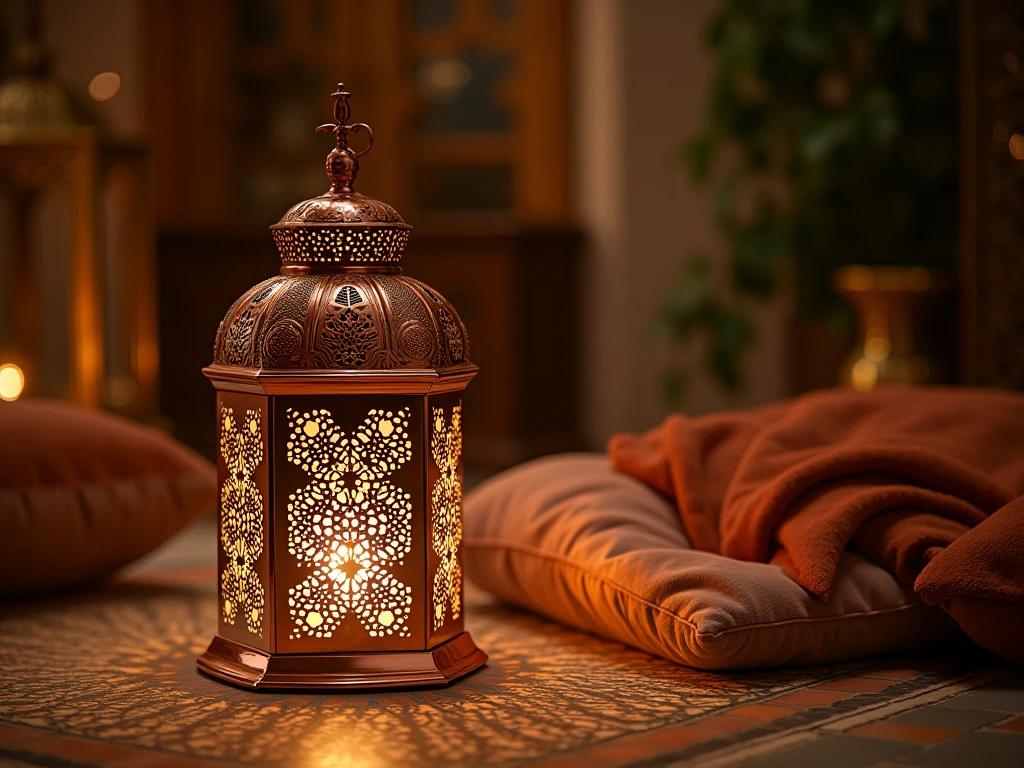 عملية صناعة الفوانيس بتقنيات حديثة وتقليدية